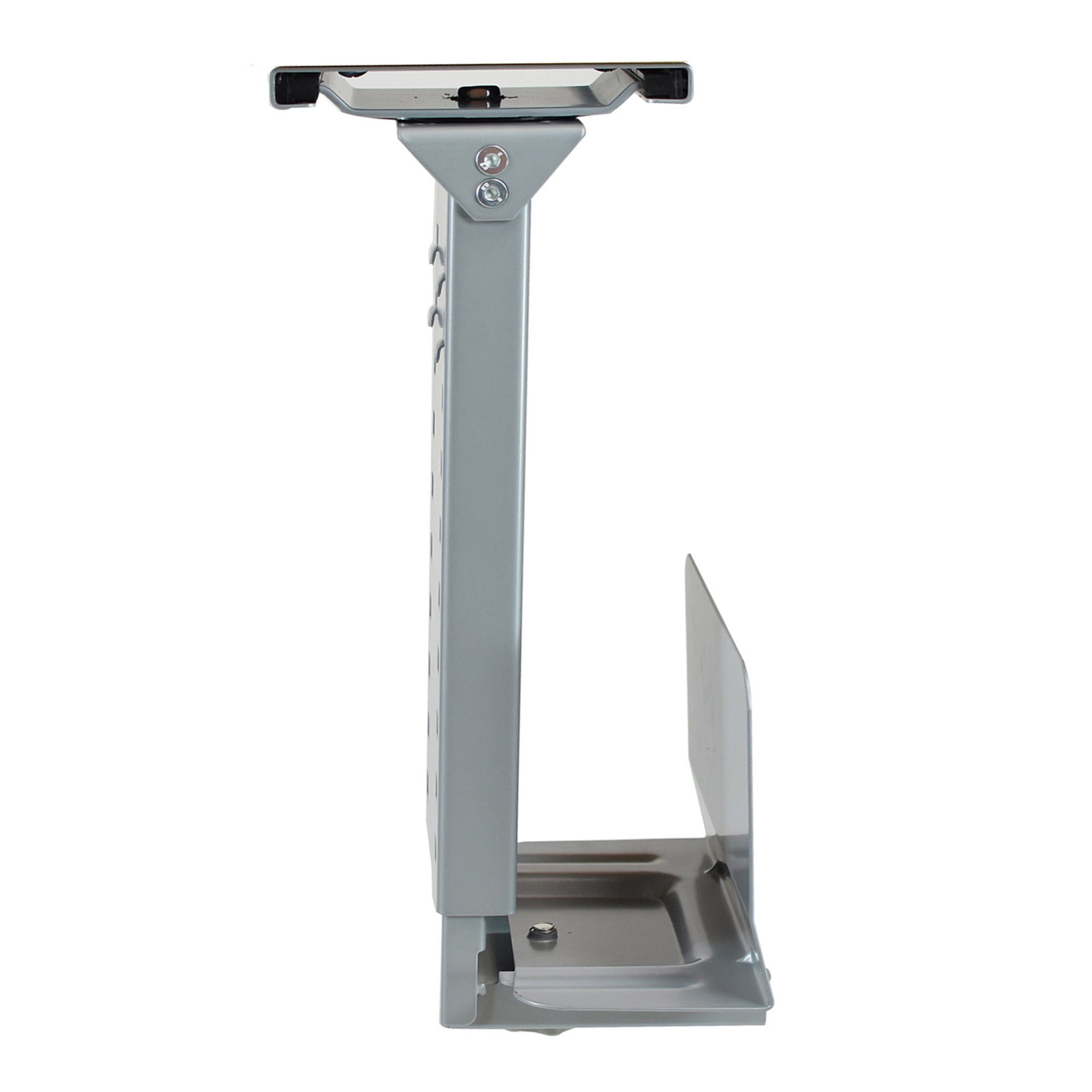 Uncaged Ergonomics, Under-Desk Steel CPU Holder, Shelves (qty.) 1 Drawers (qty.) 0 Model# CPU1g